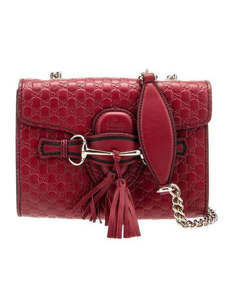 Gucci Microguccissima Mini Emily Shoulder Bag 